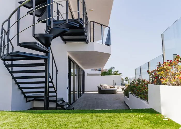 Sunset White - Ocean View, Jakuzzi, Heated Pool, Air-conditioning, Grill * بلايا ذي لاس أميريكاس